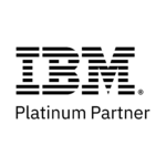 IBM Platinum Partner Logo schwarz