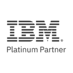 IBM Platinum Partner Logo weiß