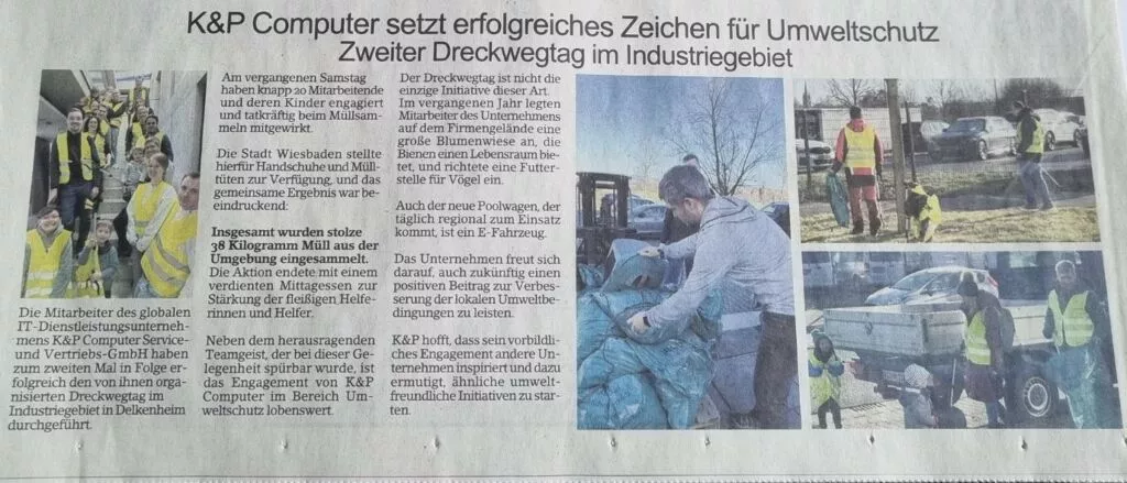 Zeitungsartikel Erbenheimer Anzeiger